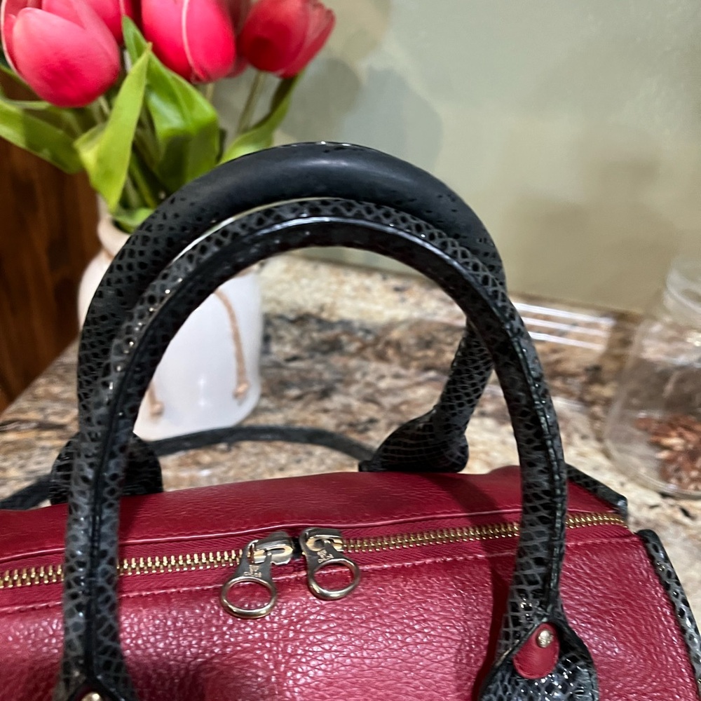 See By Chloe Leather Bowling Bag - Picture 4 of 12